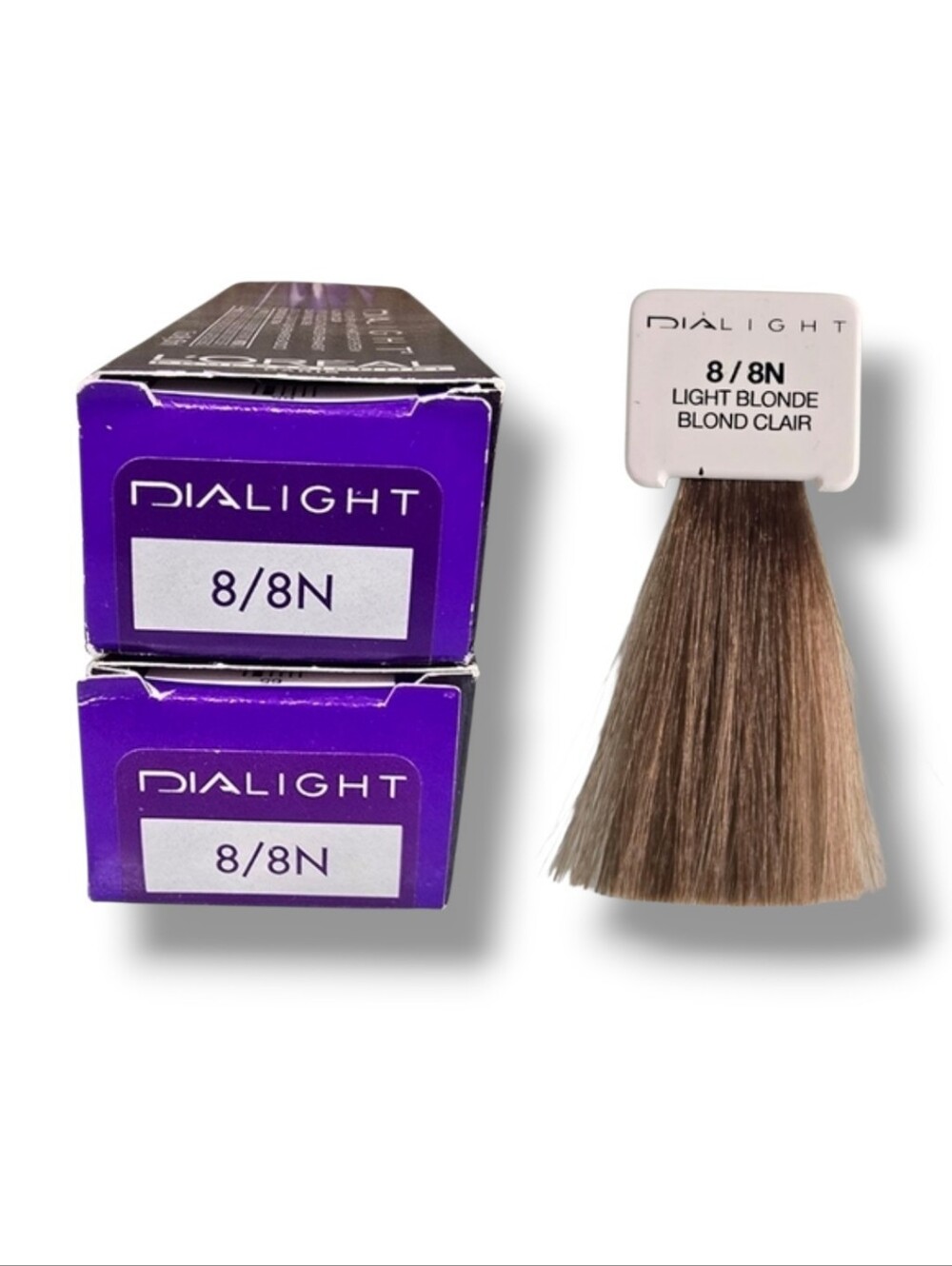 L'Oreal Professionnel DIALight 2 Tubes Ammonia-Free 8/8N Light Blonde